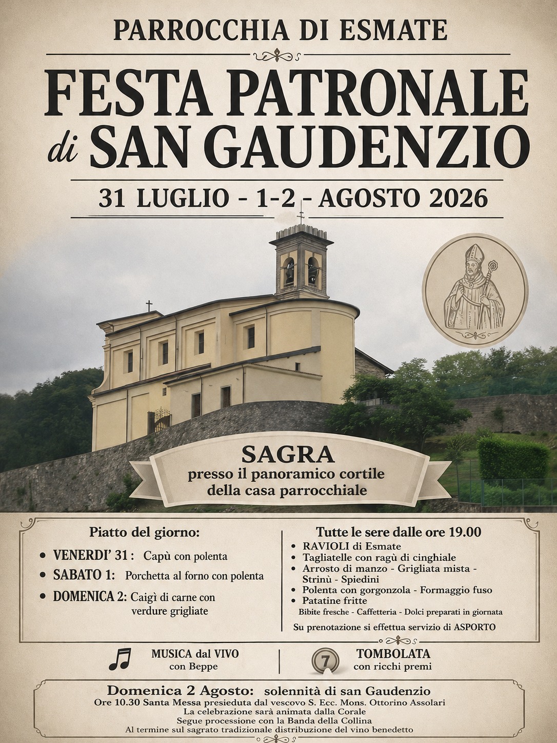 Solennità Patronale San Gaudenzio